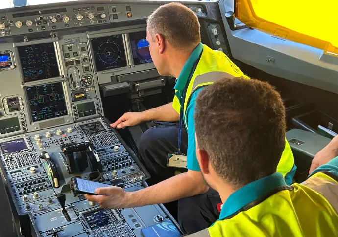 Aircraft Maintenance Cockpit Check